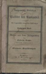 Skizzen aus dem Alltagsleben. Kleinere Erzählungen. Aus dem Schwedischen. 