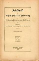 Zeitschrift der Gesellschaft für Beförderung der Geschichts-, Alterthums- und Volkskunde von Freiburg und den angrenzenden Landschaften. Band 33. 