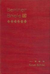 Berliner Briefe. Ein Zeitbuch. Vorwort v. Adolf Stöcker. 