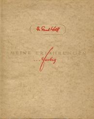 Meine Erfahrungen ... farbig. 2. Aufl. 21.-30. Tsd. 