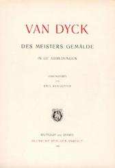 Van Dyck. Des Meisters Gemälde. Hrsg. v. Emil Schaeffer. 