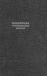 Gesandter in besonderer Mission. 