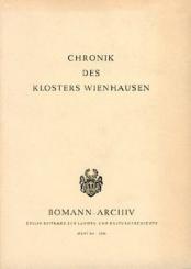 Chronik des Klosters Wienhausen. Eingel. u. erläut. v. Horst Appuhn. 