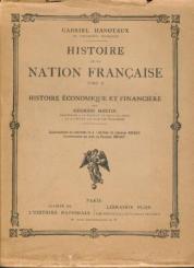 Histoire de la Nation Francaise. Band X: Histoire économique et financière. 