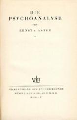 Die Psychoanalyse. 