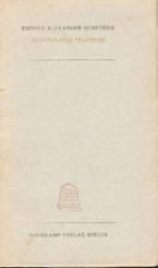 Dichten und Trachten. 