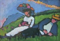 Alexej von Jawlensky und Marianne von Werefkin, 1908/1909 