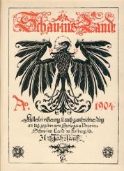 Schau-in's-Land. Allerlei vißierung und auch geschriebner ding an tag gegeben vom Breisgau-Verein "Schau-in's-Land". 31., 32. u. 33. Jahrlauf (3 Jahrgänge) in 1 Band. 