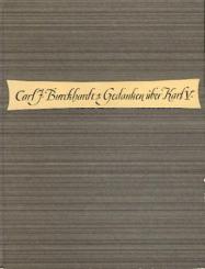 Gedanken über Karl V. 