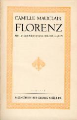 Florenz. Übers. v. Rosa Schapire. 3. Auflage. 