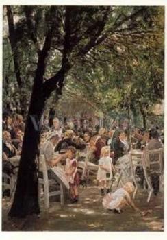 Münchner Biergarten, 1883/84 