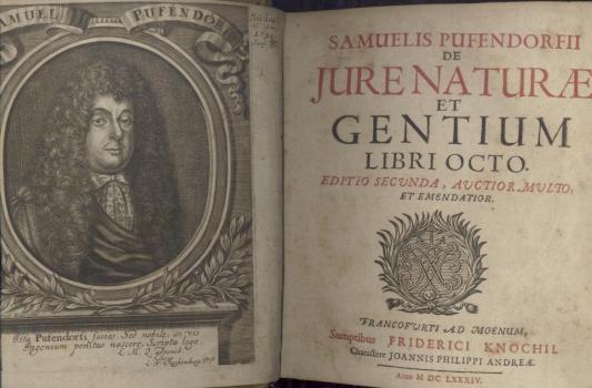 De jure naturae et gentium libri octo. Editio secunda, auctior multo et emendatior. 
