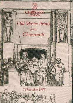 Old Master Prints from Chatsworth. Auktionskatalog. 