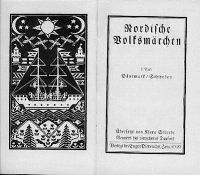 Nordische Volksmärchen. Band I: Dänemark / Schweden. Übers. v. Klara Stroebe. 9.-14. Tsd. 