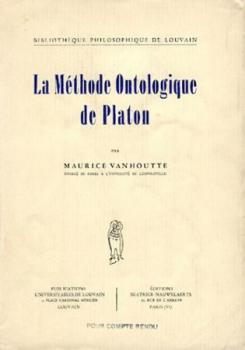 La Méthode Ontologique de Platon. 
