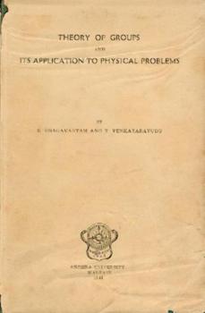 Theory of Groups and its Application to Physical Problems. 