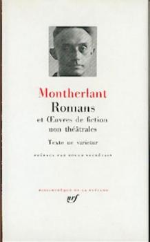 Romans et Oeuvres de fiction non theatrales. Texte ne varietur. Vorwort v. Roger Secretain. 