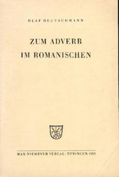 Zum Adverb im Romanischen. Anlässlich französisch Il est terriblement riche - Il a terriblement d'argent. (Habil.). 