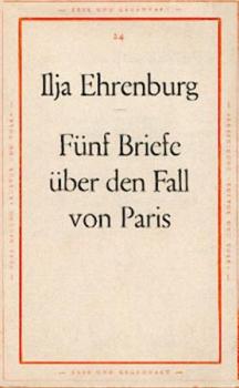 Fünf Briefe über den Fall von Paris. 