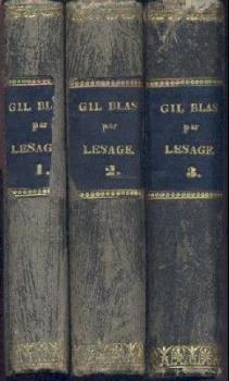Histoire de Gil Blas de Santillane. Edition stéréotype. 3 Bände. 