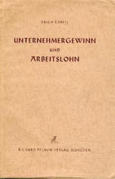 Unternehmergewinn und Arbeitslohn. 