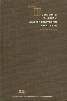 Economic Theory and Operations Analysis. 2. Aufl. 