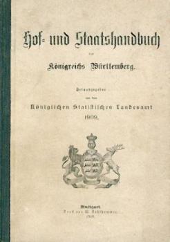 Hof- und Staatshandbuch des Königreichs Württemberg. 