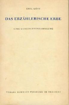Das erzählerische Erbe. Eine Geschichtensammlung. Hrsg. v. Eberhard Meckel. 