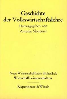 Geschichte der Volkswirtschaftslehre. 