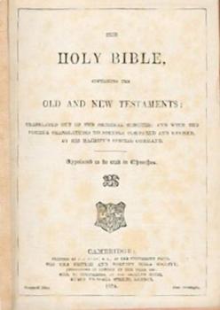 The Holy Bible, containing the Old and New Testaments ... App. to be read in Churches. 