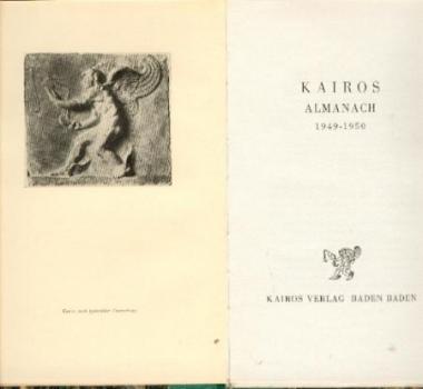 Kairos Almanach 1949 - 1950. 