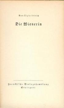 Die Wienerin. 4. Auflage. 