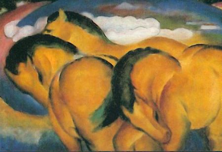 Die kleinen gelben Pferde, 1912 