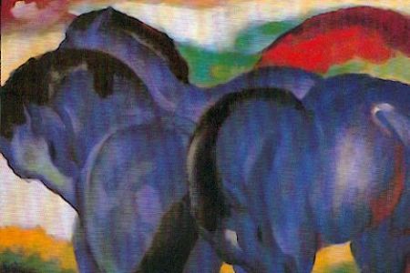 Die kleinen blauen Pferde, 1911 