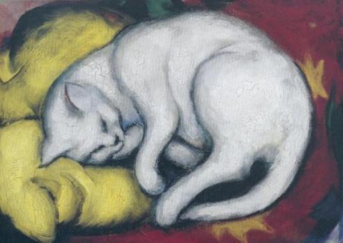 Die weiße Katze, 1912 