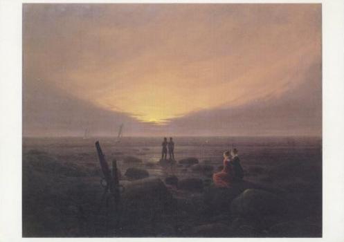 Mondaufgang am Meer, 1821 