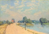 Der Weg nach Hampton Court, 1874 