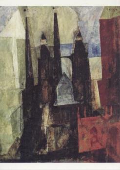 Marienkirche mit Pfeil, 1930 