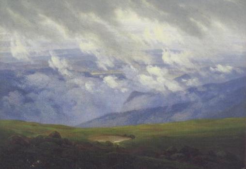 Ziehende Wolken. Drifting Clouds. Nuages passants, ca. 1820 