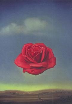 Meditative Rose. Rose meditative. Ruminant Rose, 1958. 