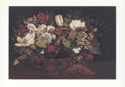 Blumenstrauß. Bouquet de fleurs. Flower Bouquet, 1863 