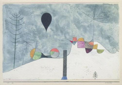 Winterbild. Winter picture. Image d'hiver, 1930, 196 