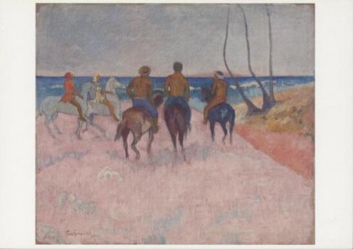 Reiter am Strand (I). Cavaliers sur la plage (I). Riders on the beach (I), 1902 
