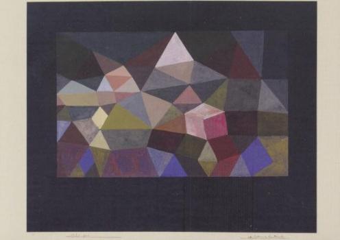 Kristallinische Landschaft. Paysage cristallin. Crystalline Landscape, 1929 