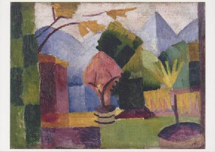 Garten am Thuner See, 1913 