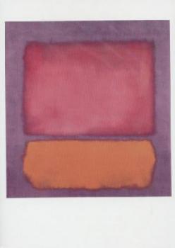 Ohne Titel (Rot und Orange). Untitled (Red and Orange). Sans titre (Rouge et Orange), 1962 