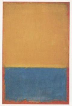 Gelb und Blau (Gelb, Blau und Orange). Yellow and Blue (Yellow, Blue and Orange). Jaune et Bleu (Jaune, Bleu et Orange), 1955 CR 528 