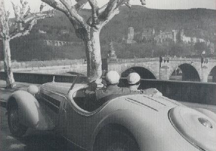 Riverside Drive - am Neckarufer, Heidelberg ca. 1935 