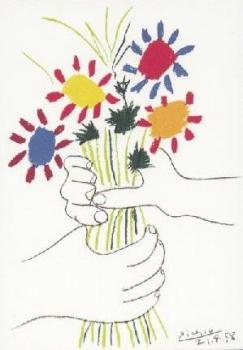 Picassos Blumenstrauß, 21. April 1958. Le Bouquet, 21. avril 1958 