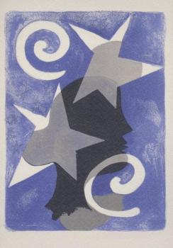 Illustration aus "Lettera Amorosa" von Rene Char, 1960 
